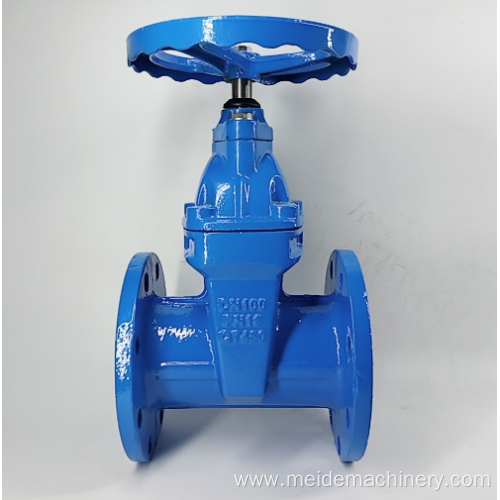 Hidden stem gate valve